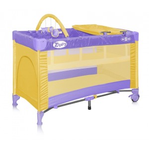 Кошара Zippy Plus 2 нива Yellow Hippo - BERTONI